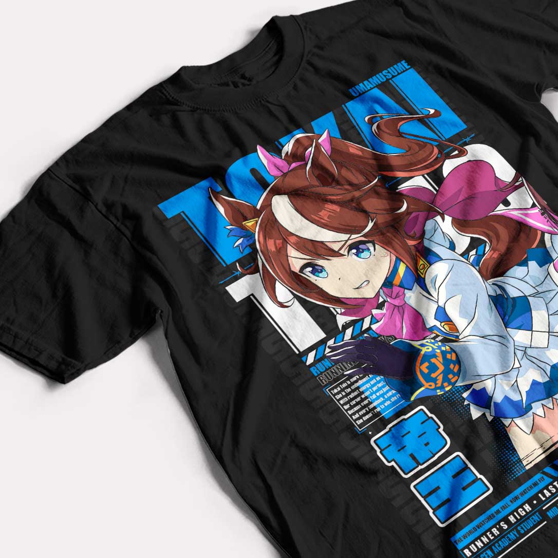 UMA MUSUME - TOKAI TEIO- POLO MANGA CORTA