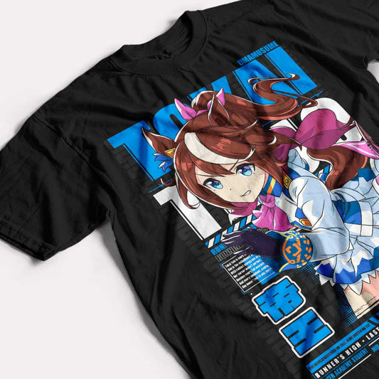 UMA MUSUME - TOKAI TEIO- POLO MANGA CORTA