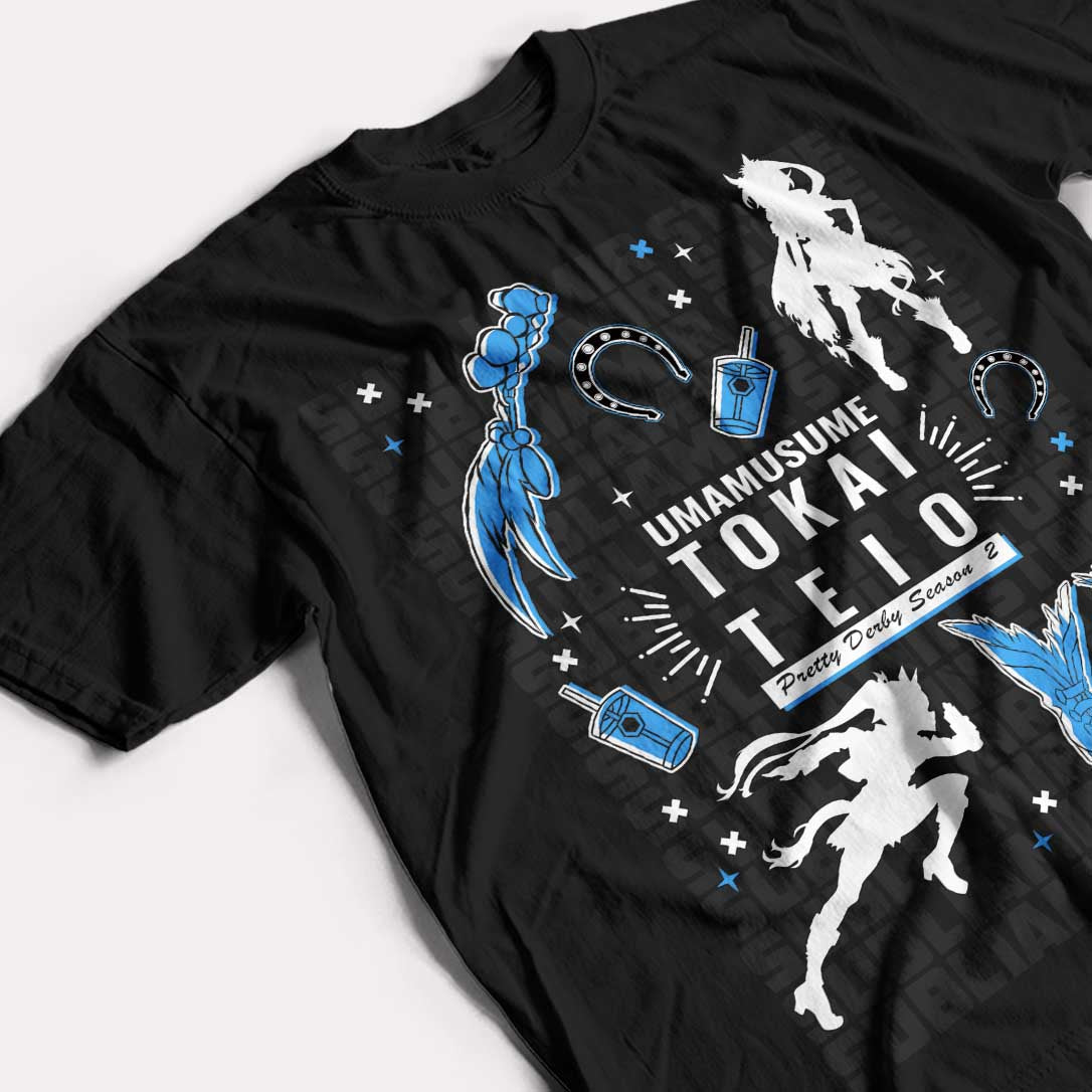 UMA MUSUME  - TOKAI TEIO - POLO MANGA CORTA