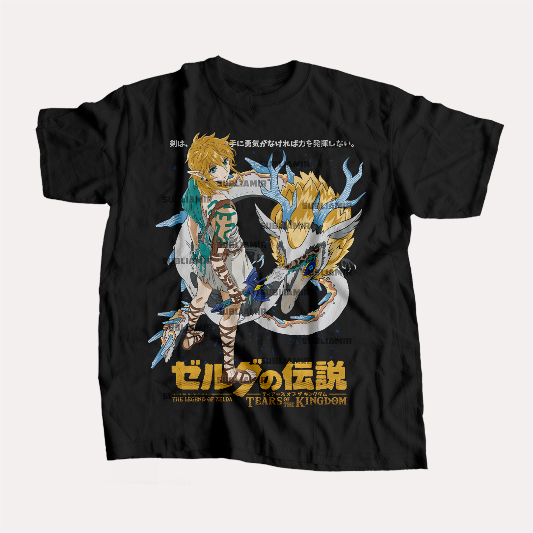 THE LEGEND OF ZELDA  - LINK -  POLO MANGA CORTA