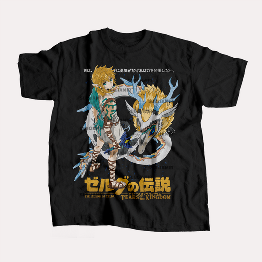 THE LEGEND OF ZELDA  - LINK -  POLO MANGA CORTA