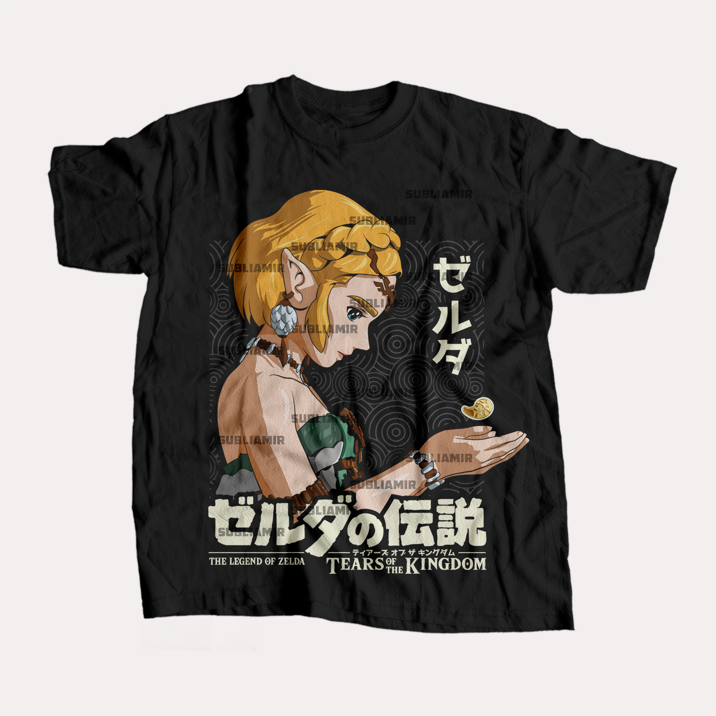 THE LEGEND OF ZELDA -  PRINCESA ZELDA - POLO MANGA CORTA