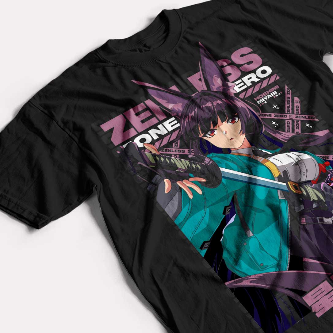 ZENLESS ZONE ZERO - HOSHIMI MIYABI - POLO MANGA CORTA