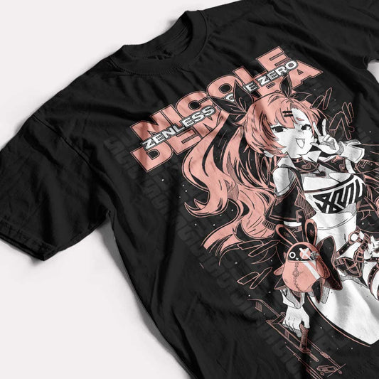 ZENLESS ZONE ZERO - NICOLE DEMARA - POLO MANGA CORTA