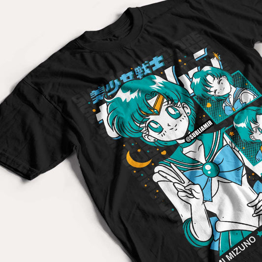 SAILOR MOON - AMI MISUNO - POLO MANGA CORTA