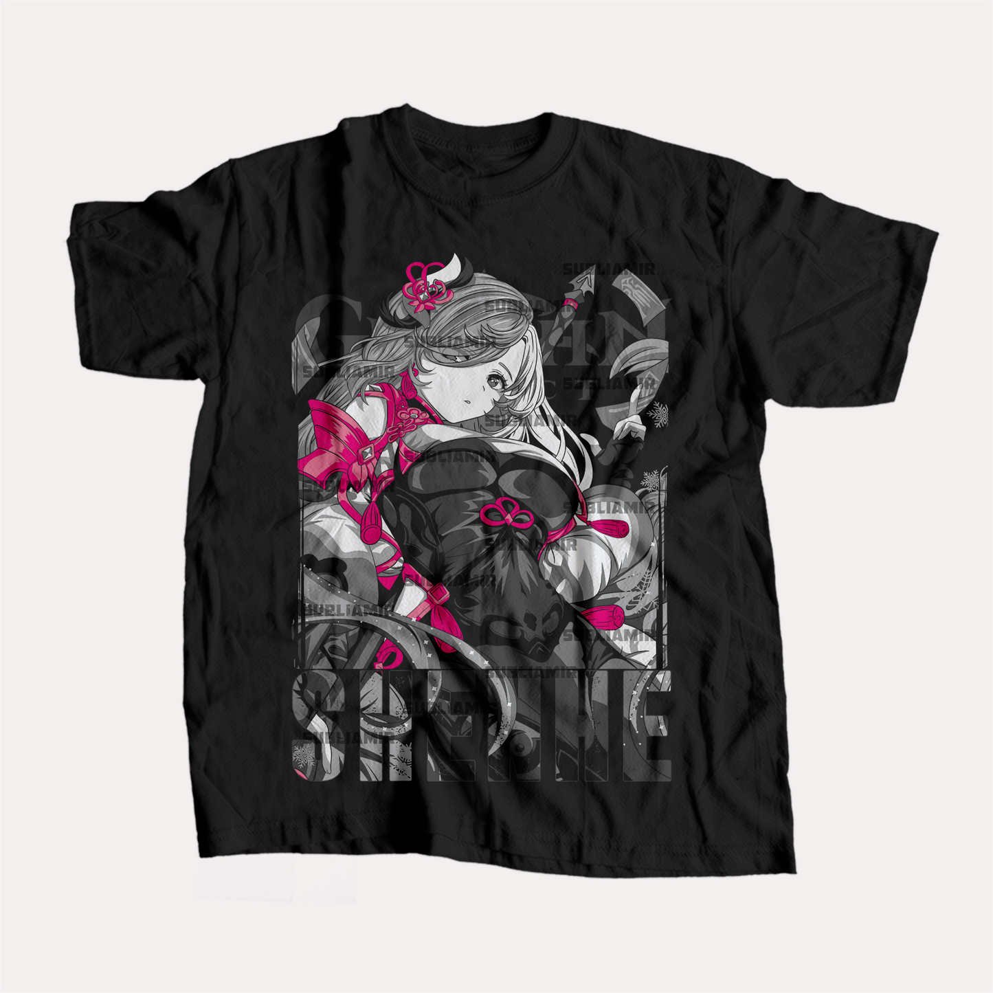 GENSHIN IMPACT - SHENHE - POLO MANGA CORTA