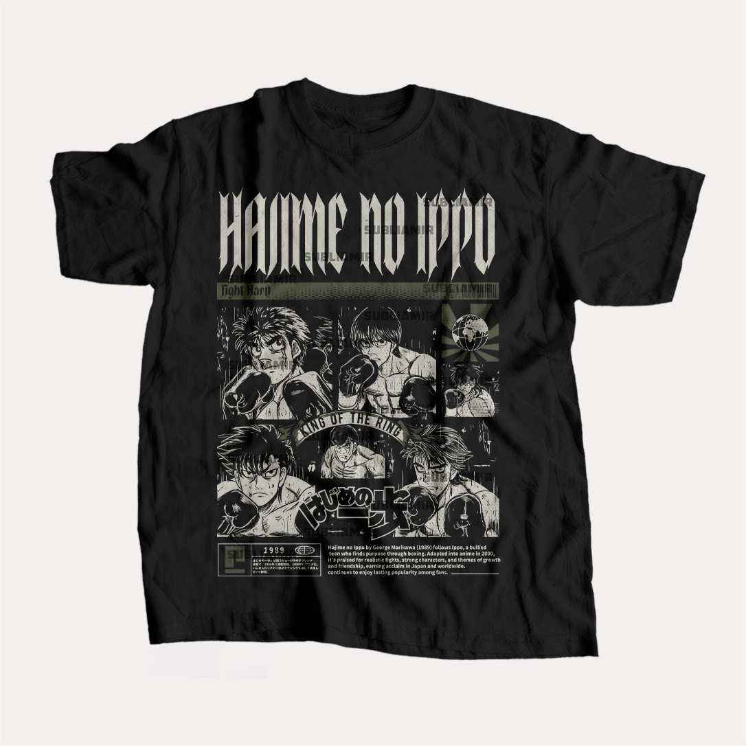 HAJIME NO IPPO - IPPO MAKUNOICHI  - POLO MANGA CORTA