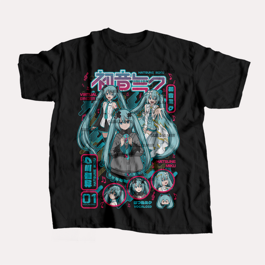 HATSUNE MIKU - POLO MANGA CORTA