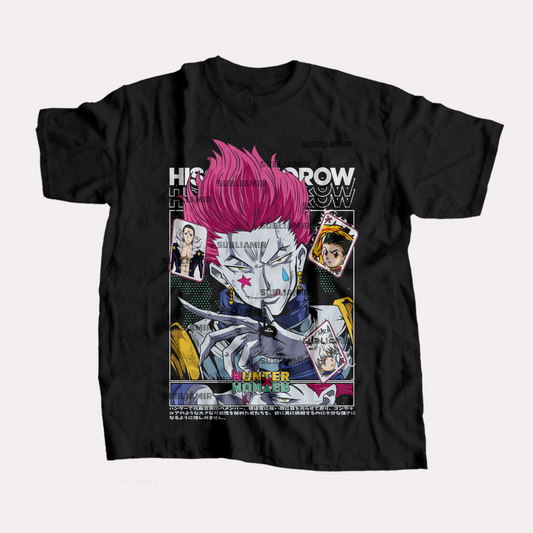 HUNTER X HUNTER  - HISOKA - POLO MANGA CORTA