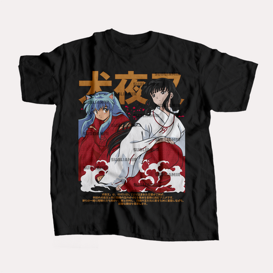 INUYASHA  - KIKYO - POLO MANGA CORTA