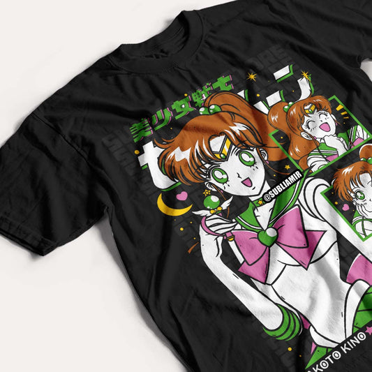 SAILOR MOON - MAKOTO KINO - POLO MANGA CORTA
