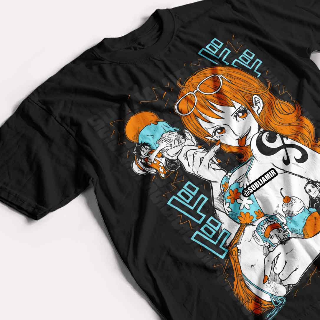 ONE PIECE - NAMI - POLO MANGA CORTA