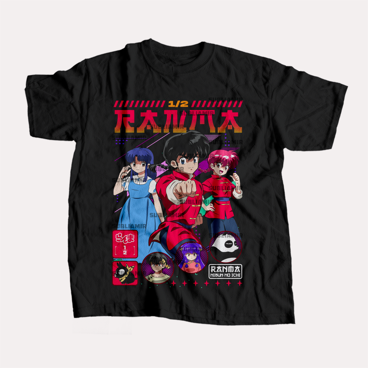 RANMA ½ - SHAMPOO - POLO MANGA CORTA