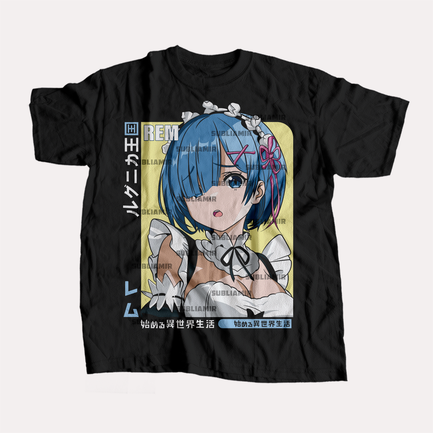 RE:ZERO - REM - POLO MANGA CORTA