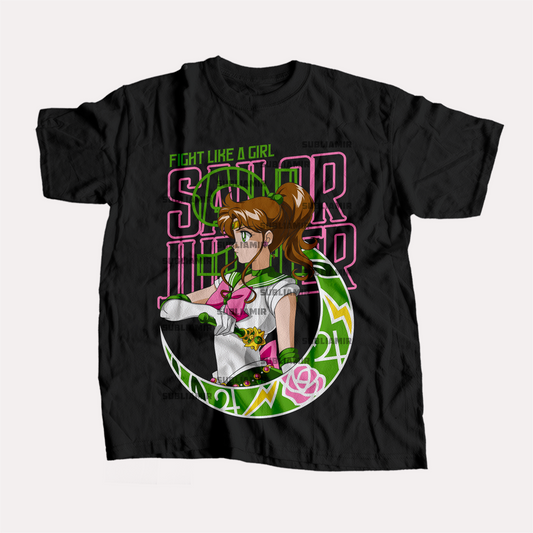 SAILOR MOON - MAKOTO KINO - POLO MANGA CORTA