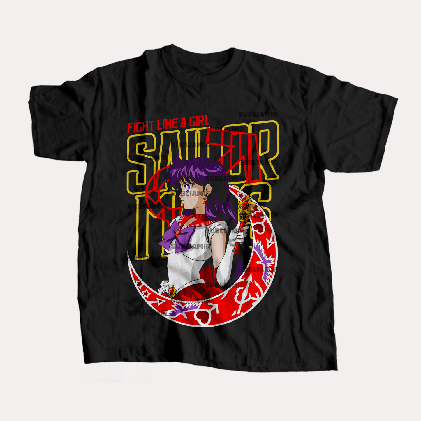 SAILOR MOON - RHINO REI - POLO MANGA CORTA