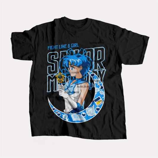 SAILOR MOON - MIZUNO AMI - POLO MANGA CORTA