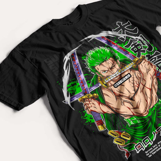 ONE PIECE - ZORO - POLO MANGA CORTA